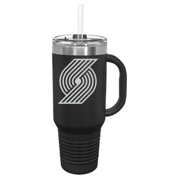 Portland Trail Blazers Polar Camel 40 oz. Travel Mug with Snap Lid & Straw