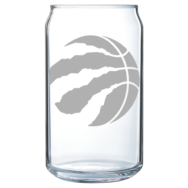 Toronto Raptors Polar Camel 16 oz. Can Glass