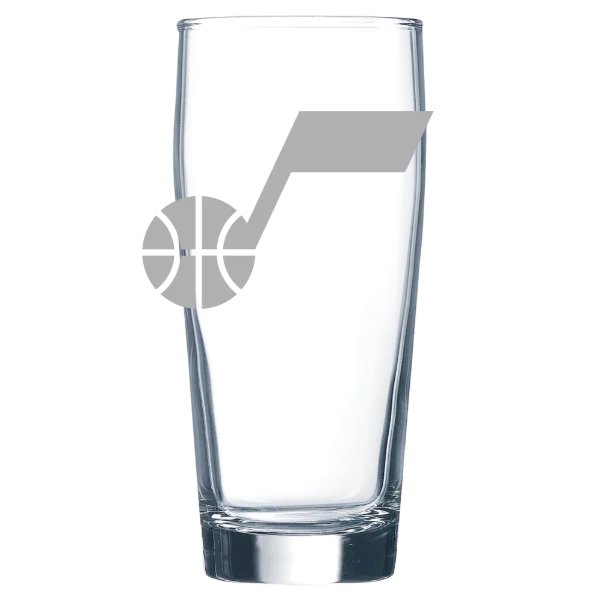 Utah Jazz Polar Camel 16 oz. Willi Becher Beer Glass