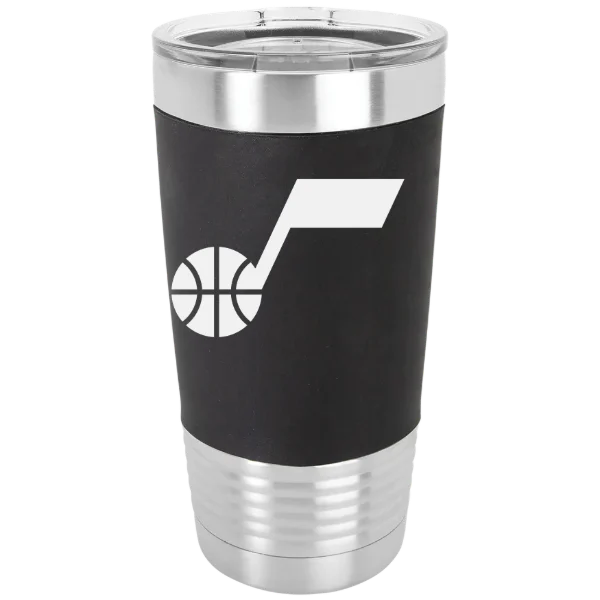 Utah Jazz Polar Camel 20 oz. Silicone Grip Tumbler with Standard Lid