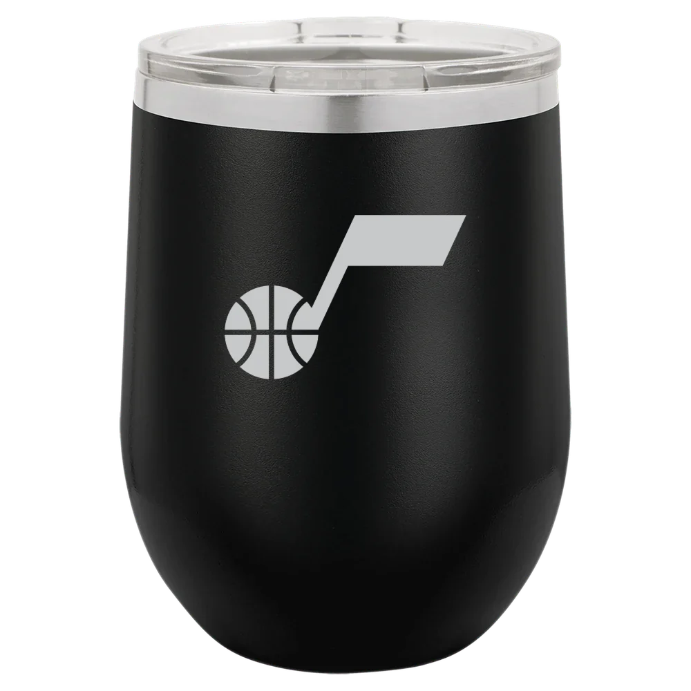 Utah Jazz Polar Camel 12 oz. Stemless Wine Tumbler
