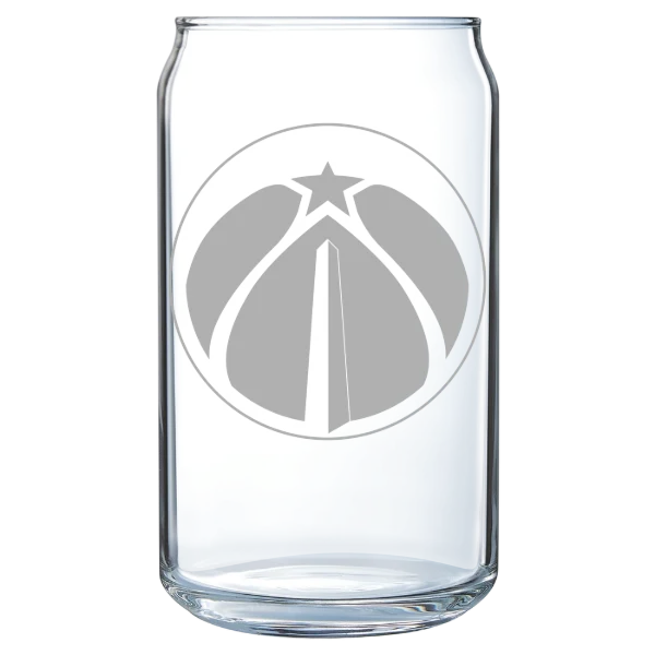 Washington Wizards Polar Camel 16 oz. Can Glass