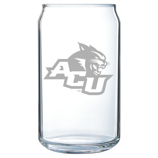 Abilene Christian University Polar Camel 16 oz. Can Glass
