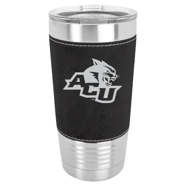 Abilene Christian University Polar Camel 20 oz. Leatherette Grip Tumbler with Standard Lid