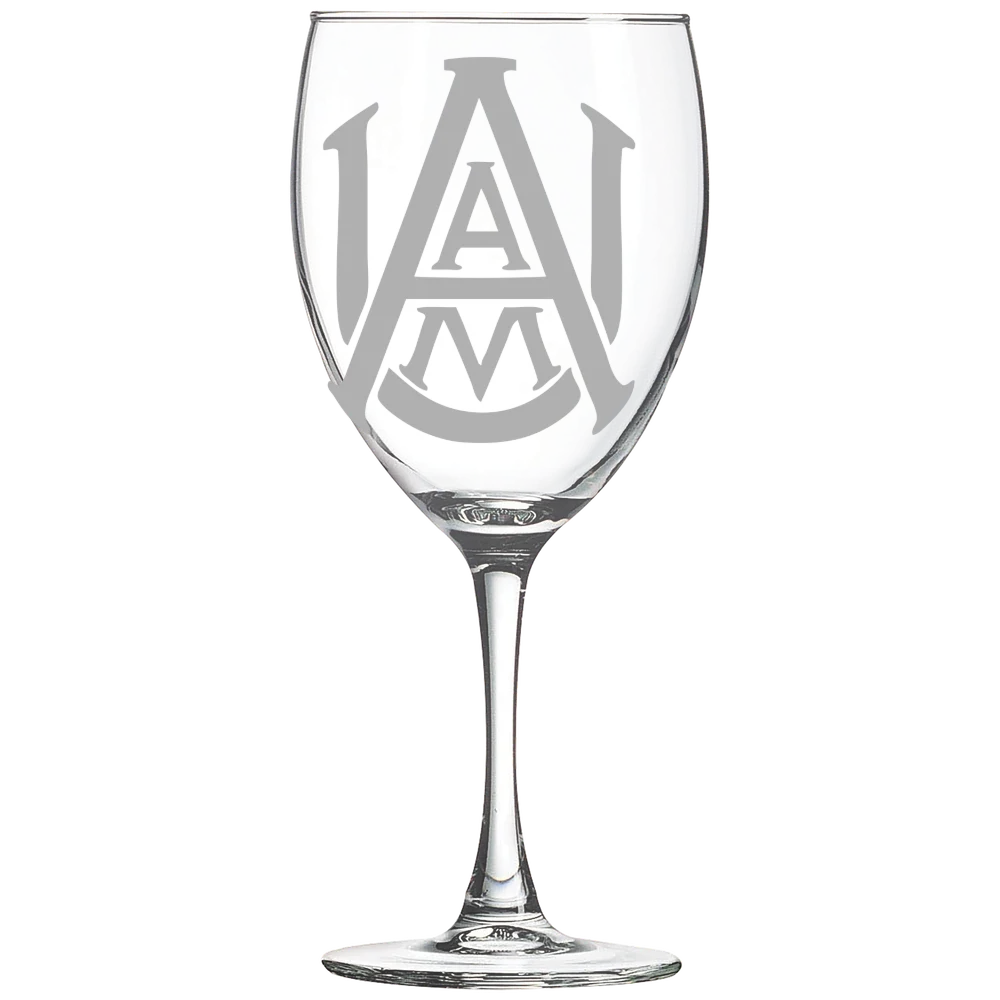 Alabama A&M University Polar Camel 10 1/2 oz. Wine Glass