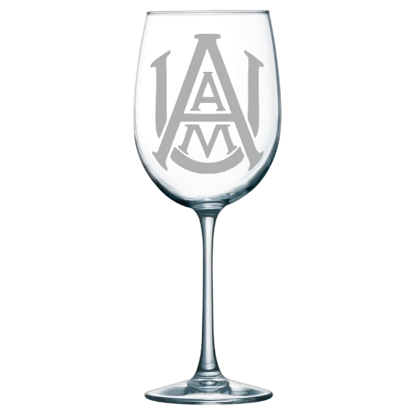 Alabama A&M University Polar Camel 19 oz. Wine Glass