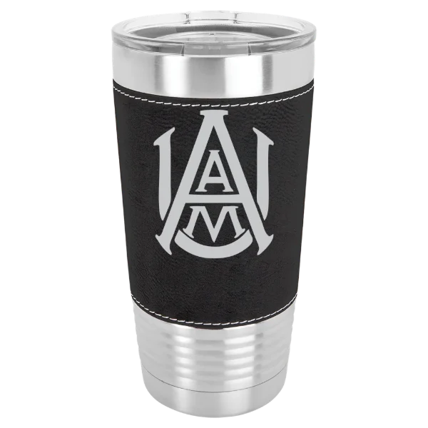 Alabama A&M University Polar Camel 20 oz. Leatherette Grip Tumbler with Standard Lid