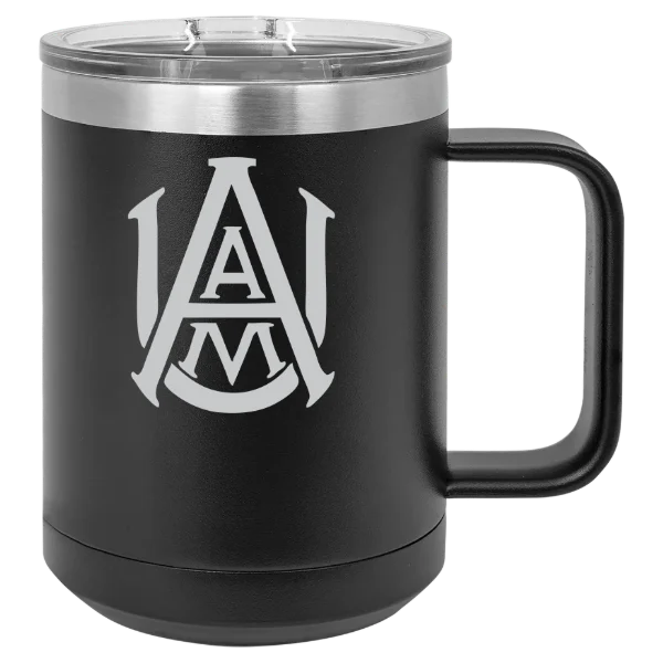 Alabama A&M University Polar Camel 15 oz. Mug with Slider Lid