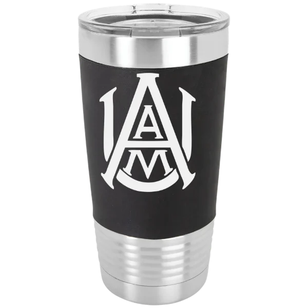 Alabama A&M University Polar Camel 20 oz. Silicone Grip Tumbler with Standard Lid