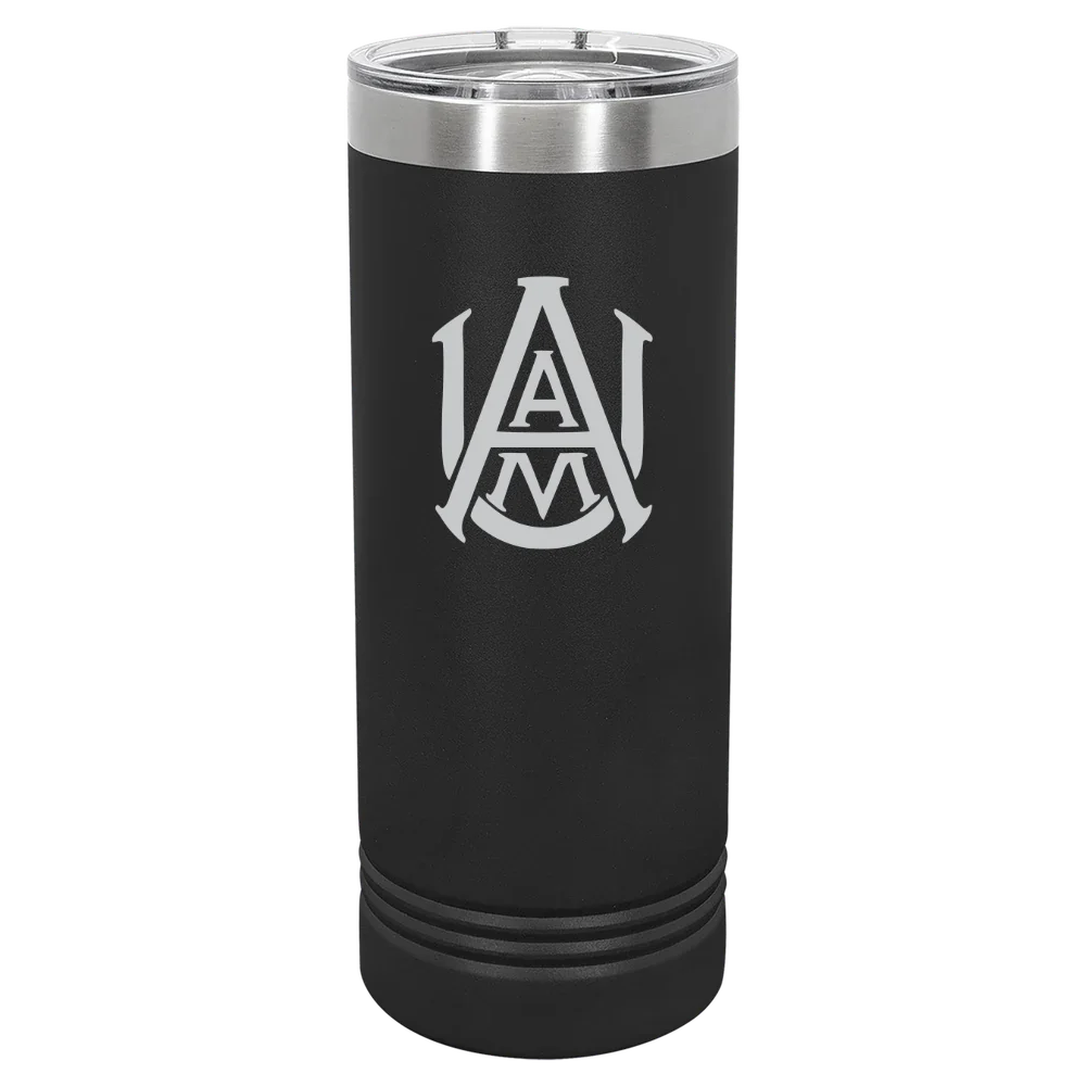 Alabama A&M University Polar Camel 22 oz. Skinny Tumbler with Slider Lid