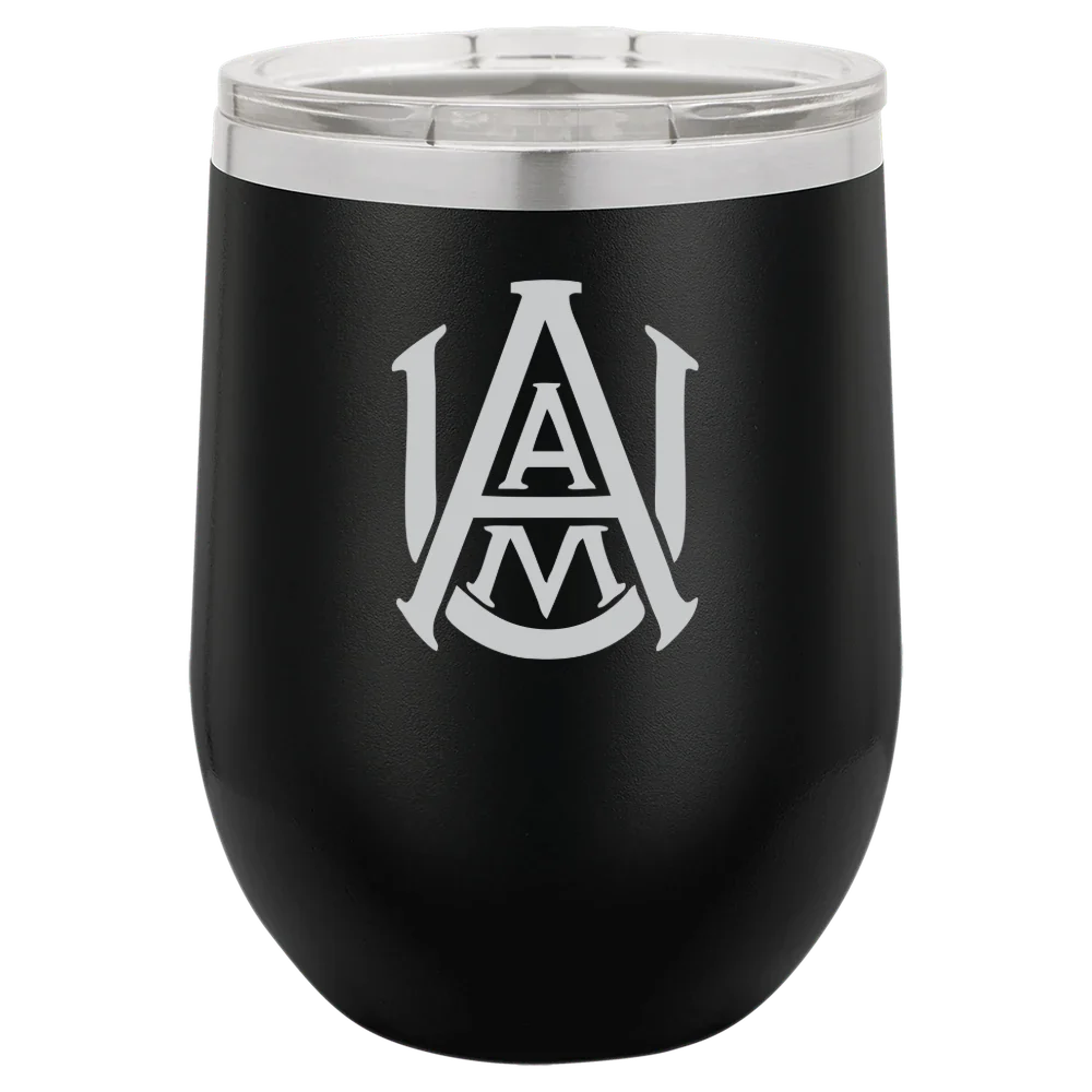 Alabama A&M University Polar Camel 12 oz. Stemless Wine Tumbler