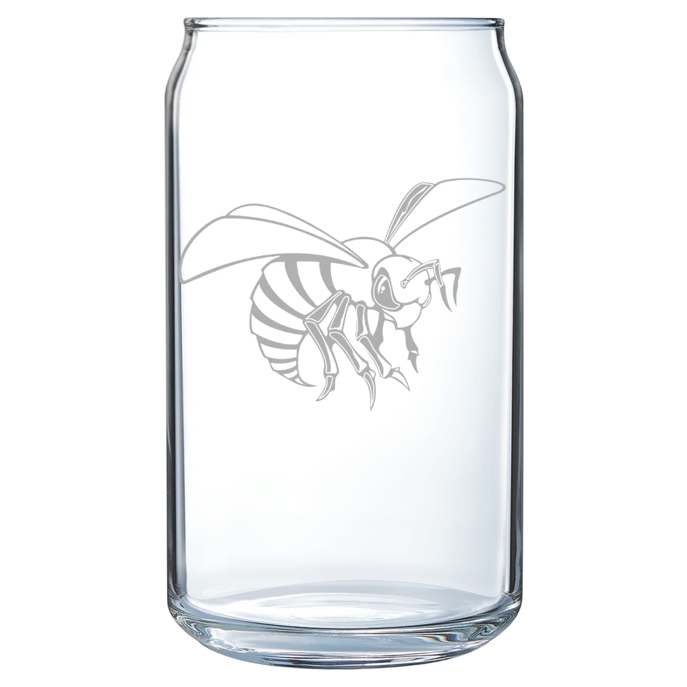Alabama State University Polar Camel 16 oz. Can Glass