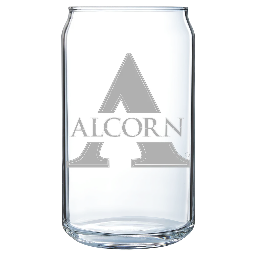 Alcorn State University Polar Camel 16 oz. Can Glass