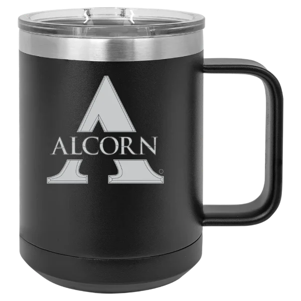 Alcorn State University Polar Camel 15 oz. Mug with Slider Lid
