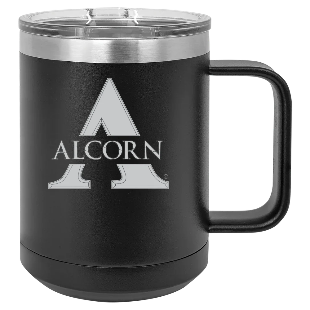 Alcorn State University Polar Camel 15 oz. Mug with Slider Lid