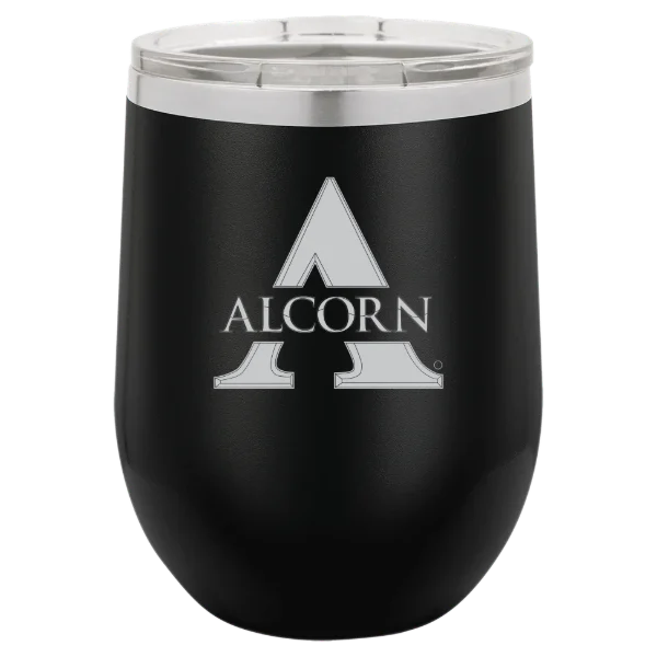 Alcorn State University Polar Camel 12 oz. Stemless Wine Tumbler