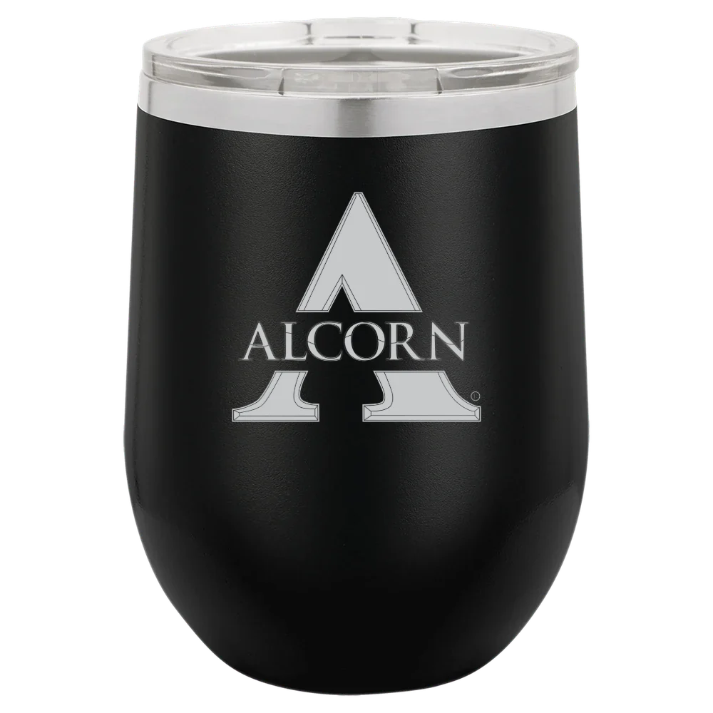 Alcorn State University Polar Camel 12 oz. Stemless Wine Tumbler
