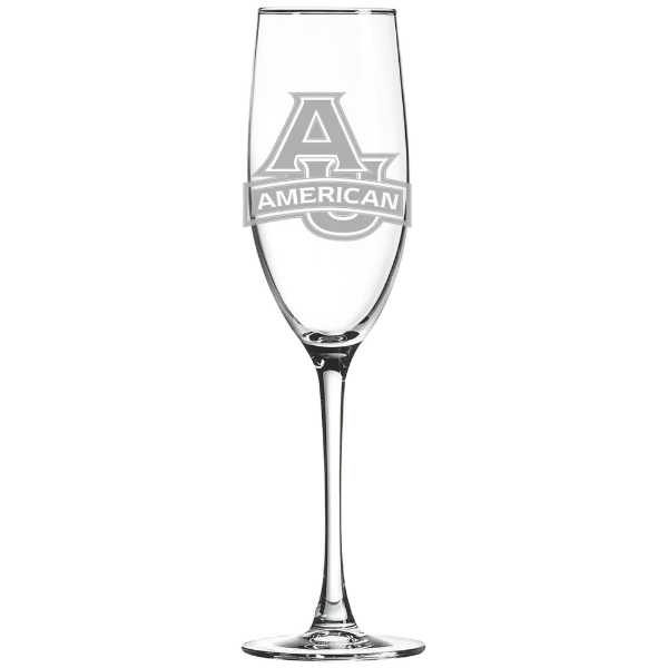 American University Polar Camel 8 oz. Champagne Flute