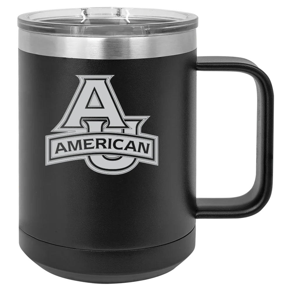 American University Polar Camel 15 oz. Mug with Slider Lid