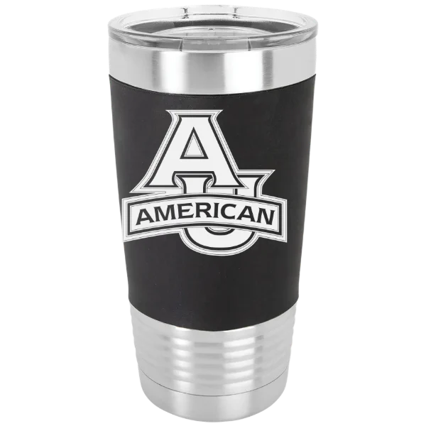 American University Polar Camel 20 oz. Silicone Grip Tumbler with Standard Lid