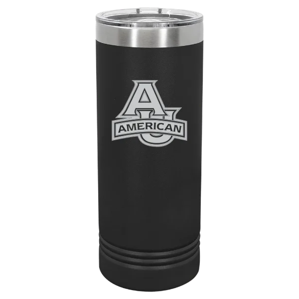 American University Polar Camel 22 oz. Skinny Tumbler with Slider Lid