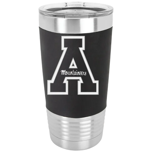 Appalachian State University Polar Camel 20 oz. Silicone Grip Tumbler with Standard Lid