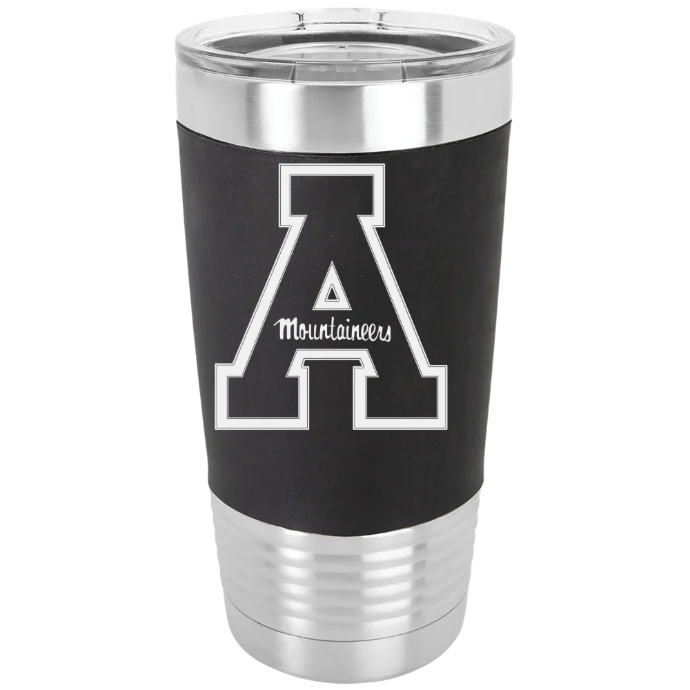 Appalachian State University Polar Camel 20 oz. Silicone Grip Tumbler with Standard Lid