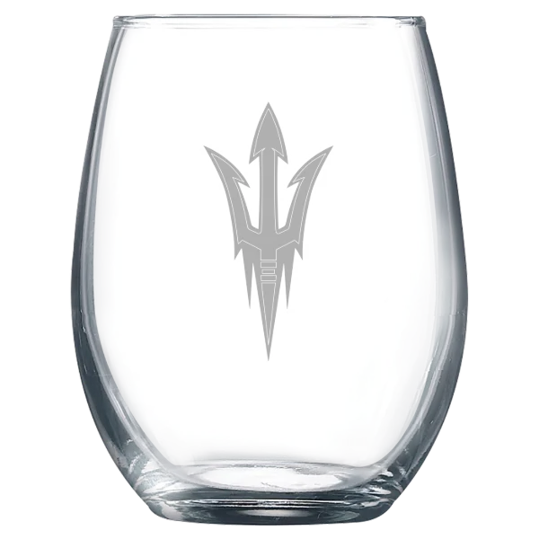 Arizona State University Polar Camel 9 oz. Stemless Wine Glass