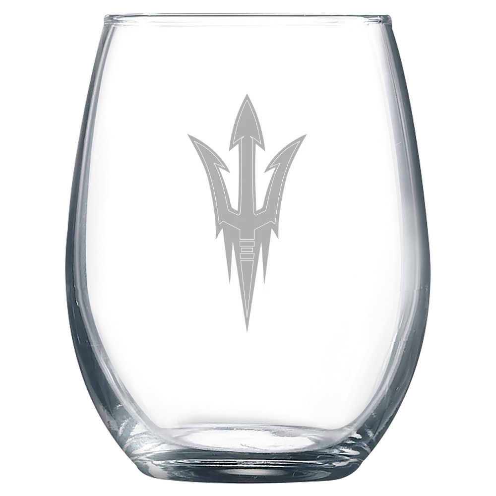 Arizona State University Polar Camel 9 oz. Stemless Wine Glass