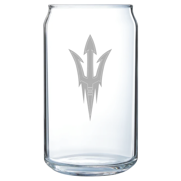Arizona State University Polar Camel 16 oz. Can Glass