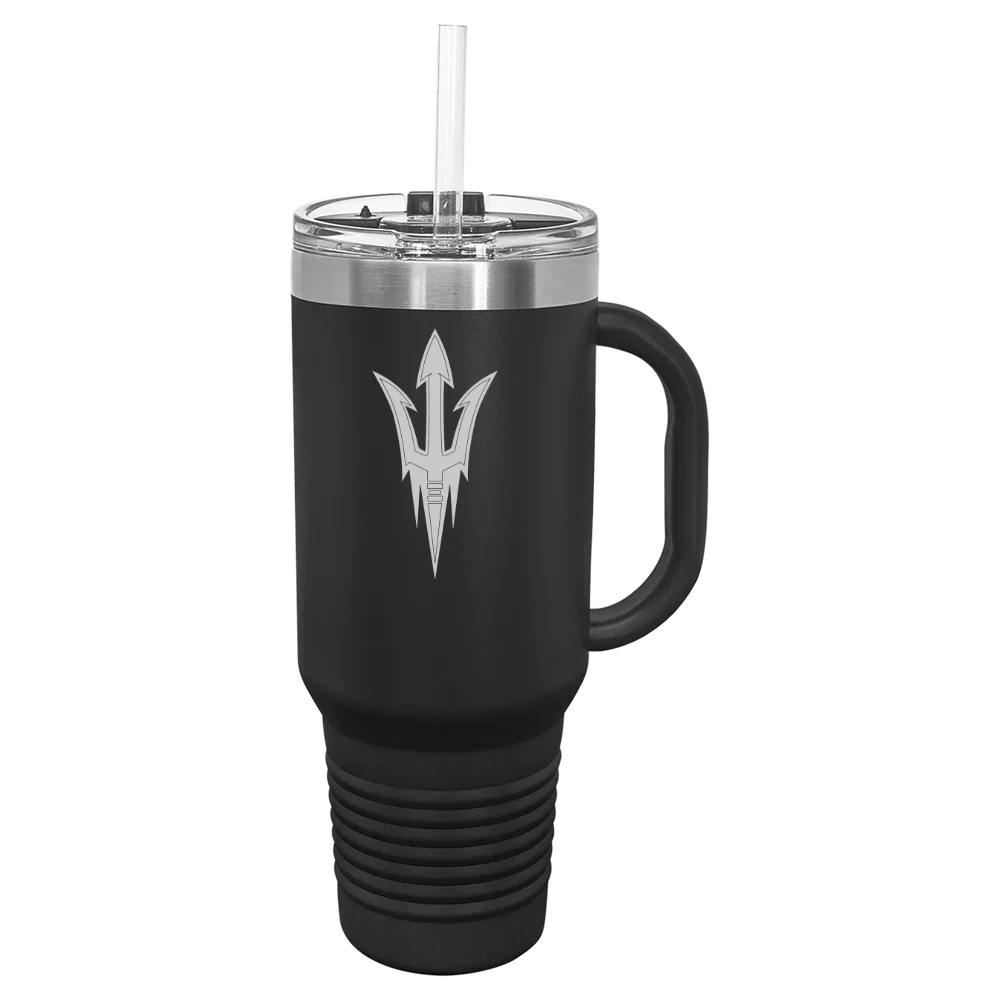 Arizona State University Polar Camel 40 oz. Travel Mug with Snap Lid & Straw