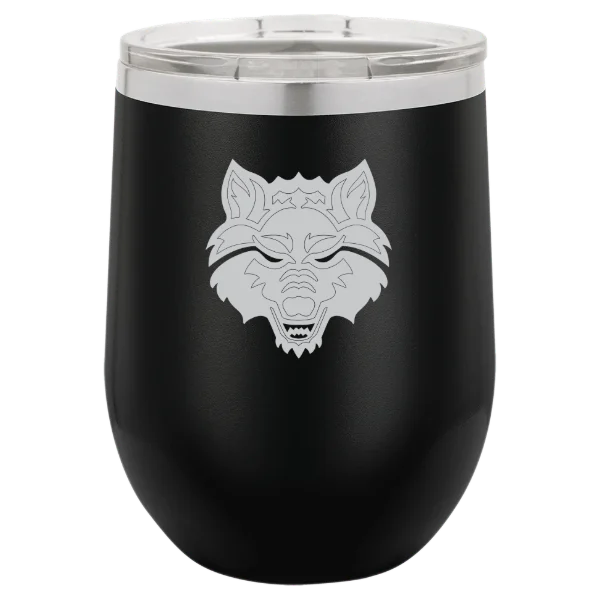 Arkansas State University Polar Camel 12 oz. Stemless Wine Tumbler