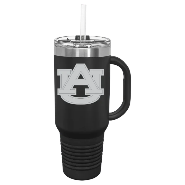 Auburn University Polar Camel 40 oz. Travel Mug with Snap Lid & Straw