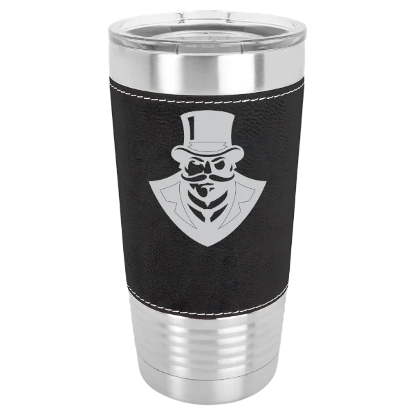 Austin Peay State University Polar Camel 20 oz. Leatherette Grip Tumbler with Standard Lid