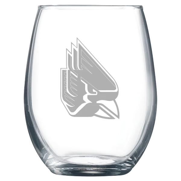 Ball State University Polar Camel 9 oz. Stemless Wine Glass
