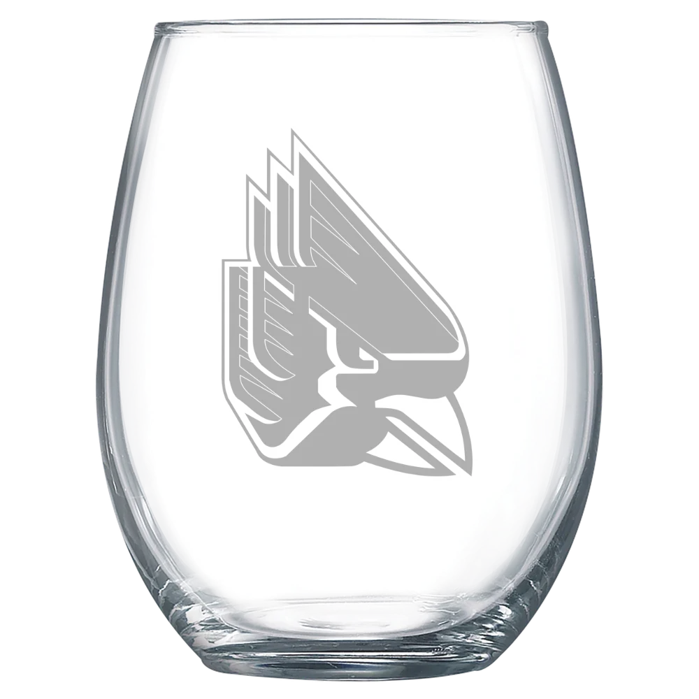 Ball State University Polar Camel 15 oz. Stemless Wine Glass