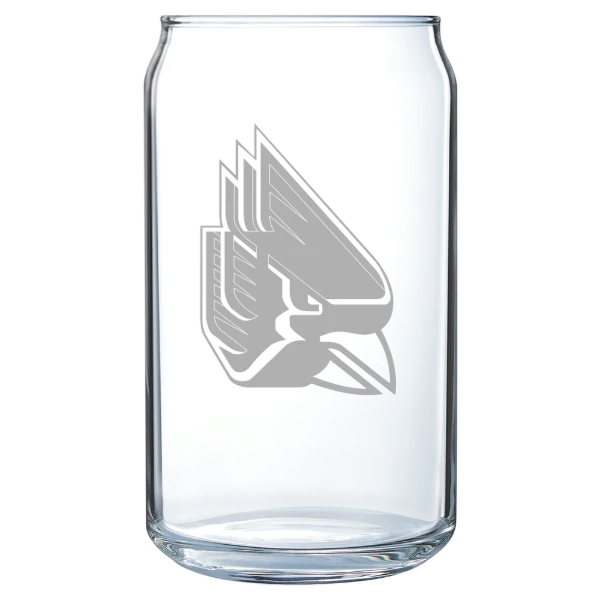 Ball State University Polar Camel 16 oz. Can Glass
