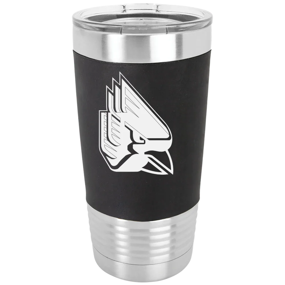 Ball State University Polar Camel 20 oz. Silicone Grip Tumbler with Standard Lid