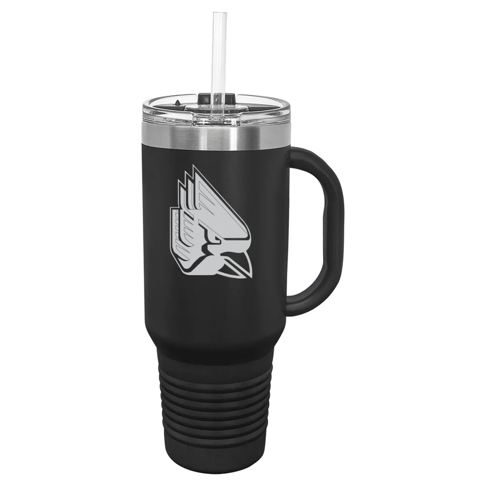 Ball State University Polar Camel 40 oz. Travel Mug with Snap Lid & Straw