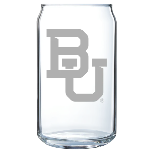 Baylor University Polar Camel 16 oz. Can Glass