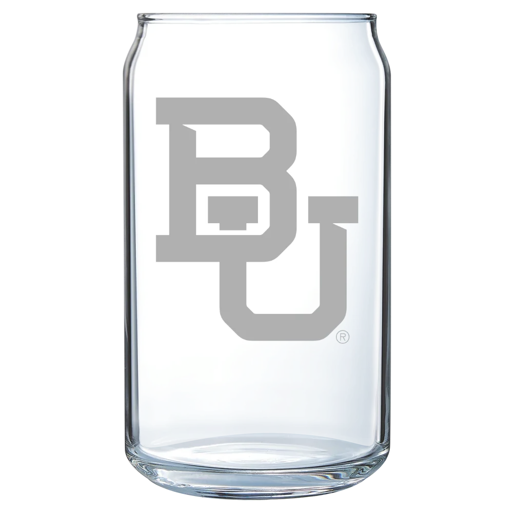 Baylor University Polar Camel 16 oz. Can Glass