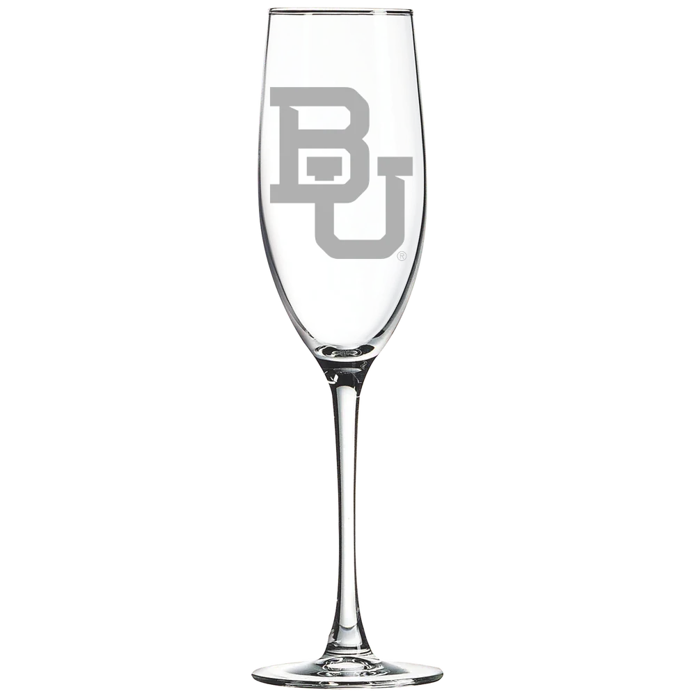 Baylor University Polar Camel 8 oz. Champagne Flute