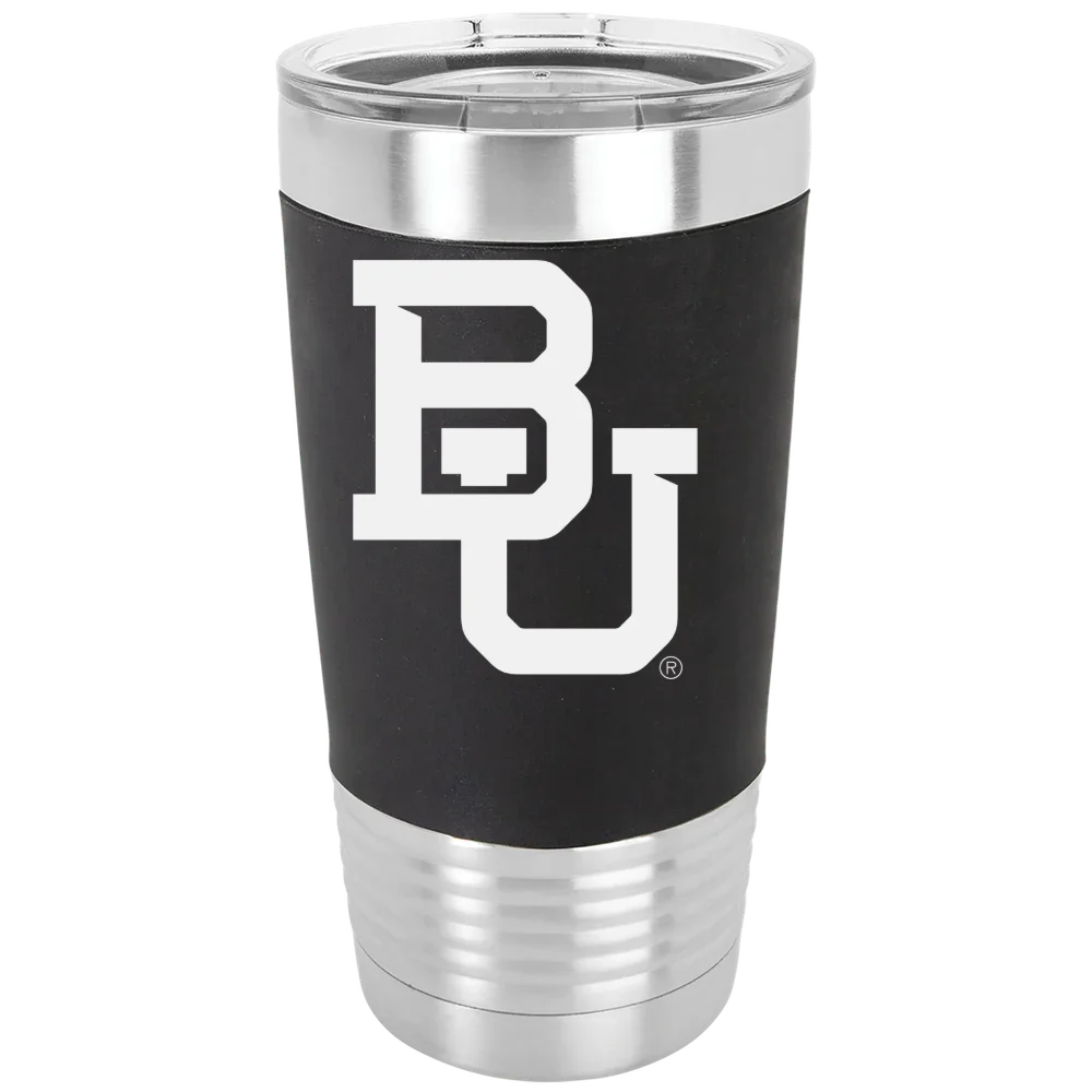 Baylor University Polar Camel 20 oz. Silicone Grip Tumbler with Standard Lid