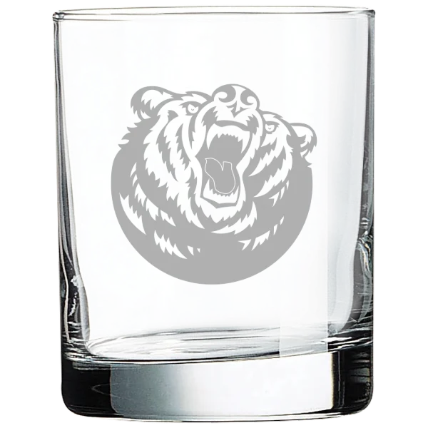 Belmont University Polar Camel 10 1/2 oz. On The Rocks Glass