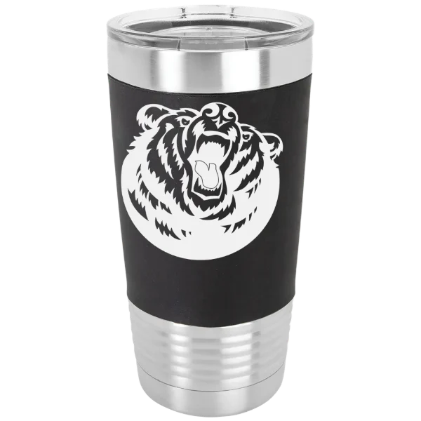 Belmont University Polar Camel 20 oz. Silicone Grip Tumbler with Standard Lid