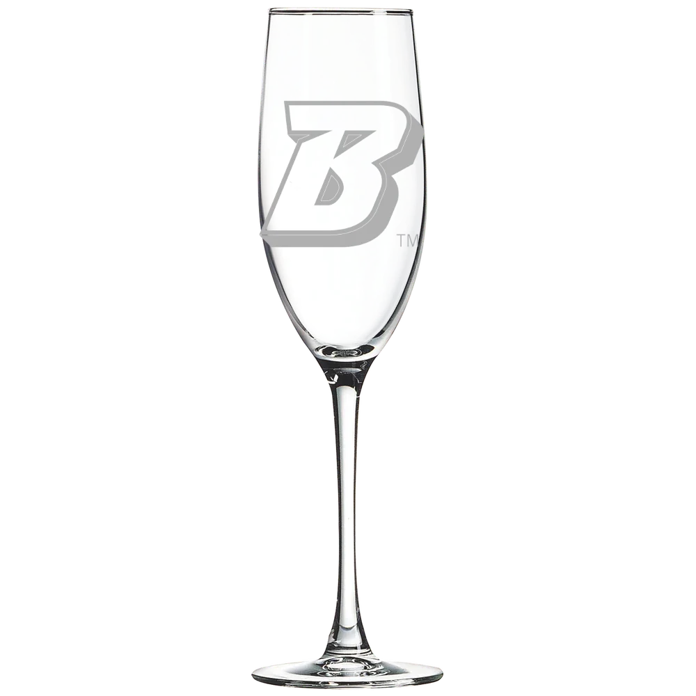 Binghamton University Polar Camel 8 oz. Champagne Flute