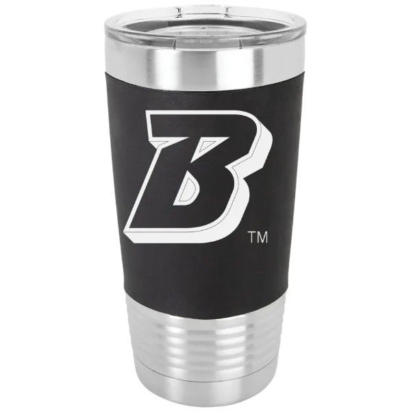 Binghamton University Polar Camel 20 oz. Silicone Grip Tumbler with Standard Lid
