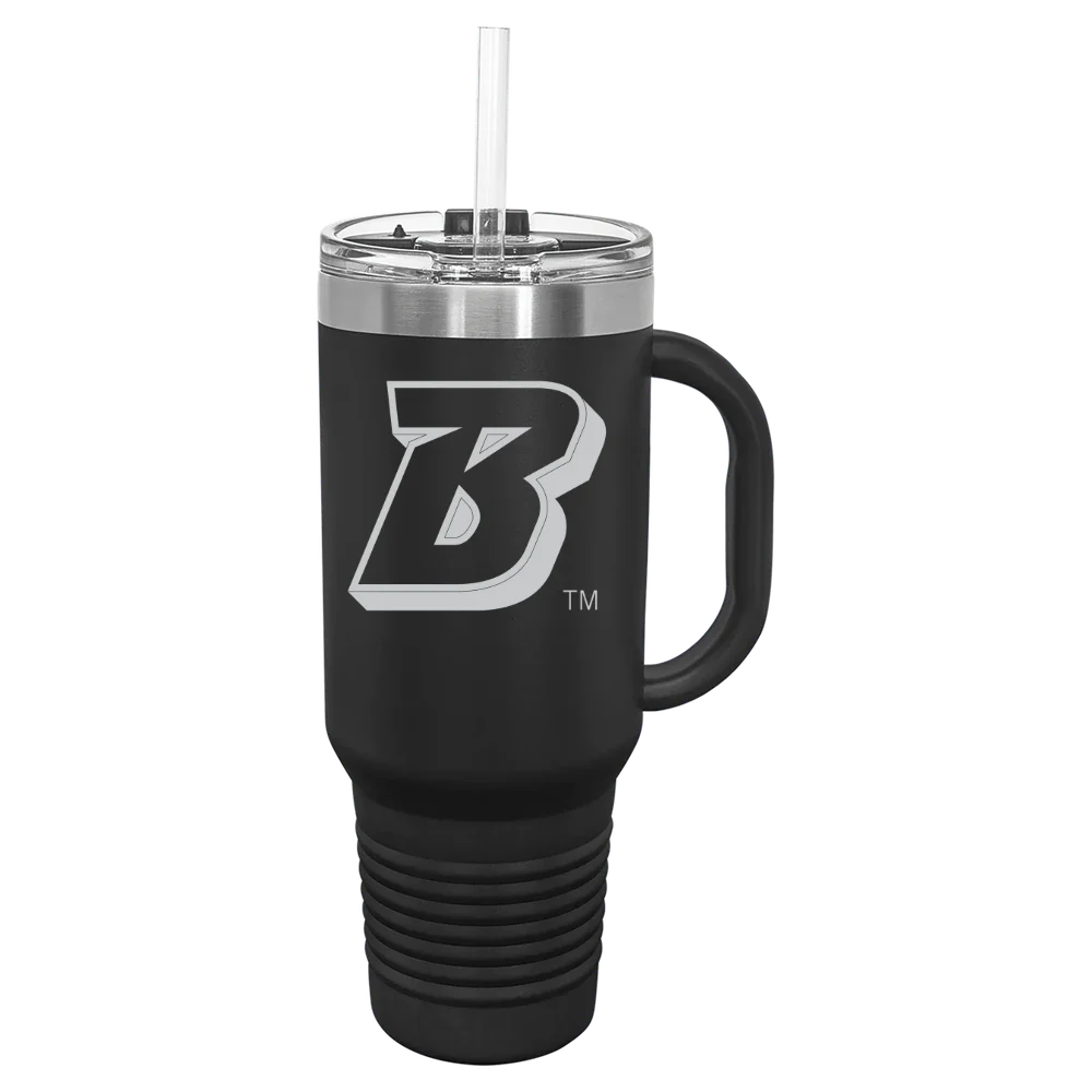 Binghamton University Polar Camel 40 oz. Travel Mug with Snap Lid & Straw