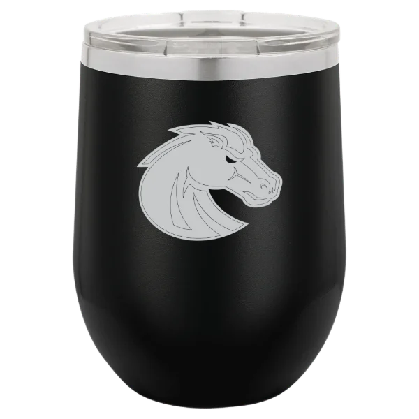 Boise State University Polar Camel 12 oz. Stemless Wine Tumbler
