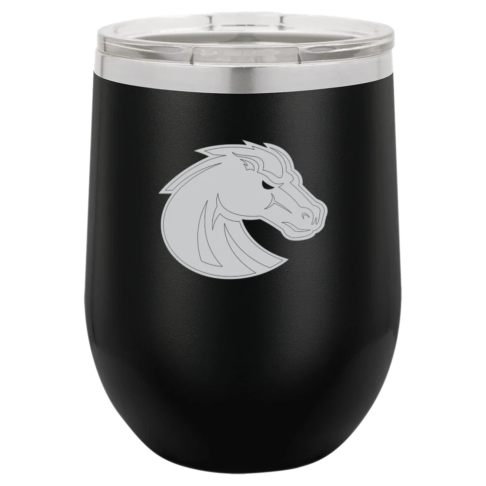Boise State University Polar Camel 12 oz. Stemless Wine Tumbler